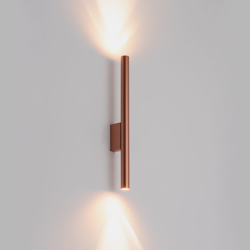 Kinkiet ścienny LASER WALL 10W LED G9 Satynowa miedź Nowodvorski