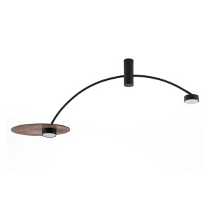 Lampa sufitowa Przysufitowa 8W Czarna NOWODVORSKI
