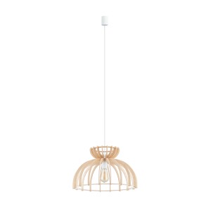 Lampa sufitowa Wisząca 60W Naturalne drewno NOWODVORSKI