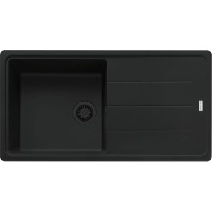 Zlewozmywak wbudowywany Fragranit+ Basis BFG 611-97 Czarny mat 114.0693.556