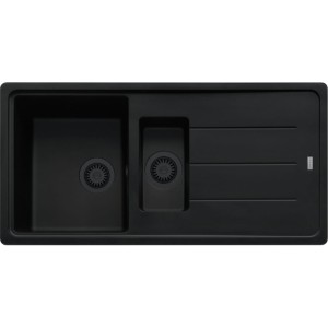Zlewozmywak wbudowywany Fragranit+ Basis BFG 651-97 Czarny mat 114.0693.554