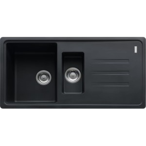 Zlewozmywak wbudowywany Fragranit+ Malta MLG 651-97 Onyx 114.0700.139