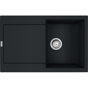 Zlewozmywak wbudowywany Fragranit+ Maris MRG 611-78 Czarny mat 114.0676.024