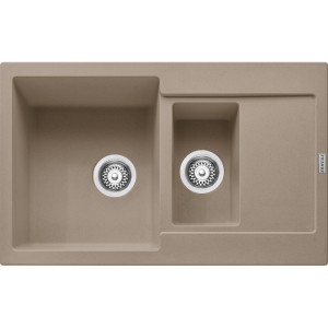 Zlewozmywak wbudowywany Fragranit+ Maris MRG 651-78 Cappuccino 114.0675.987