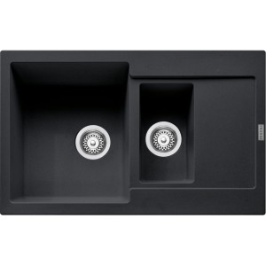 Zlewozmywak wbudowywany Fragranit+ Maris MRG 651-78 Onyx 114.0675.989