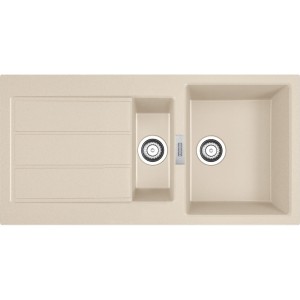 Zlewozmywak wbudowywany Tectonite Sirius S2D 651-100 Beżowy 143.0671.693