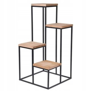 KWIETNIK metalowy STOJAK na kwiaty KASKADA 68 cm