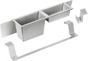 Deante Zestaw akcesoriów do zlewozmywaka Magnetic stal  ZZMK011O