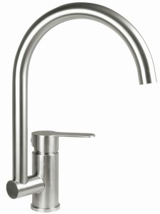 Deante Bateria kuchenna Lupo stal  BLU_F62M