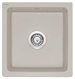 Deante Zlewozmywak ceramiczny 1-komorowy Sabor cappuccino  ZCB_C103