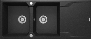 Deante zlewozmywak 2-komorowy Andante grafit ZQN_2213