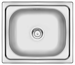 Deante Zlewozmywak stalowy 1-komorowy Doppio satyna  ZEN_0103