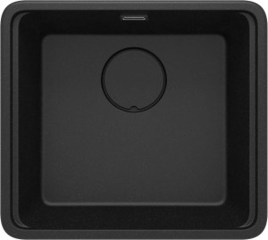 Deante Zlewozmywak granitowy 1-komorowy Momi grafit metalik  ZKM_G10A