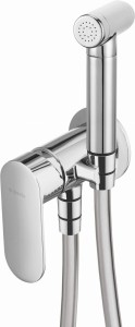 Deante Bateria bidetowa Alpinia chrom BGA_034M ze słuchawką bidetta