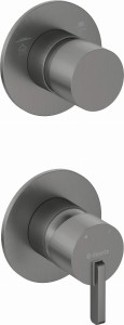 Deante Bateria prysznicowa Silia titanium z przełącznikiem BQS_D44P