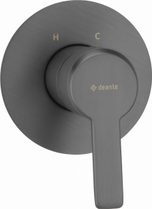 Deante Bateria prysznicowa Arnika titanium BQA_D44L, bez przełącznika.