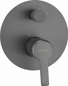 Deante bateria prysznicowa Arnika titanium, model BQA_D44P.