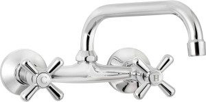 Deante Bateria umywalkowa ścienna Symetrio chrom  BOS_050D