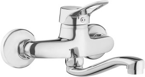Deante Bateria umywalkowa ścienna Vero chrom  BOW_050M