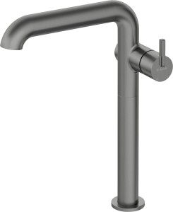 Deante Bateria umywalkowa Silia titanium, prostokątna wylewka BQS_D24K