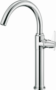 Deante Bateria umywalkowa wysoka Temisto chrom  BQT_020K