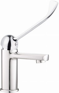 Deante Bateria umywalkowa z dźwignią Clinic Tubo chrom  BUT_020C