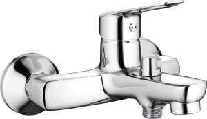 Deante Bateria wannowa ścienna Boro chrom  BMO_010M