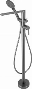 Deante Bateria wannowa Arnika titanium z zest. pryszn. BQA_D17M