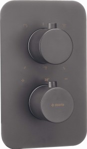 Deante Element zewnętrzny do BOXa termostatycznego Therm titanium  BXY_DEBT
