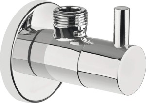 Deante Zawór kątowy z głowicą ceramiczną 1/2" - 1/2"   chrom  VFA_B63R