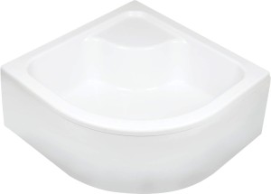 Deante Brodzik akrylowy półokrągły 90x90 cm - głęboki Deep biały  KTD_041B