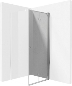 Deante Drzwi prysznicowe Kerria Plus 80 cm, chrom, składane, KTSX042P