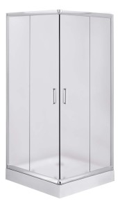 Deante Kabina prysznicowa kwadratowa 90 cm Funkia chrom  KYC_641K