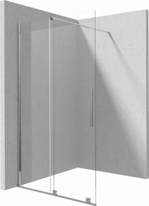 Deante Ścianka prysznicowa walk-in 90 cm - przesuwna Prizma chrom  KTJ_039R