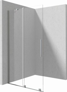 Deante Ścianka prysznicowa walk-in 120 cm - przesuwna Prizma KTJ_F32R