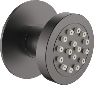 Deante Dysza prysznicowa okrągła podtynkowa Cascada titanium  NAC_D77K