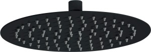 Deante Głowica prysznicowa okrągła - 250 mm Cascada czarna nero NAC_N10K