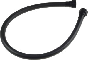Deante Wąż do deszczowni 60 cm czarna nero ANW_N51V