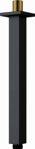 Deante Wylewka prysznicowa sufitowa - 250 mm Cascada czarna nero NAC_N48K