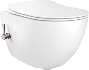 Deante Miska WC z bidetem, bateria Peonia biały CBP_6WPW
