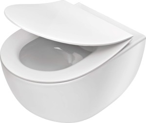 Deante Miska WC wisząca bezkołnierzowa Peonia biały  CDE_6ZPW