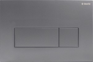 Deante przycisk do stelaży podtynkowych slim titanium CST_D51P