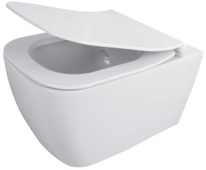 Deante Miska WC z deską bezkołnierzowa Hiacynt New biały  CDYD6ZPW