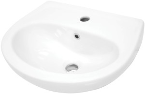 Deante Umywalka ceramiczna ścienna Jasmin biały CDJ_6U4W
