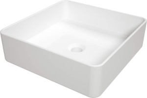 Deante Umywalka ceramiczna nablatowa Square biały  CGS_6U4S
