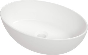 Deante Umywalka ceramiczna nablatowa Alpinia biały  CGA_6U4S