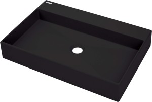 Deante Umywalka granitowa nablatowa Correo czarna nero CQR_NU6S