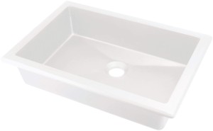 Deante Umywalka granitowa podblatowa/wpuszczana Correo alabaster  CQR_AU5U