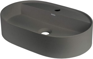 Deante Umywalka granitowa nablatowa Silia antracyt titanium CQS_TU6B