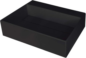 Deante Umywalka granitowa nablatowa Correo czarna nero CQR_NU5M